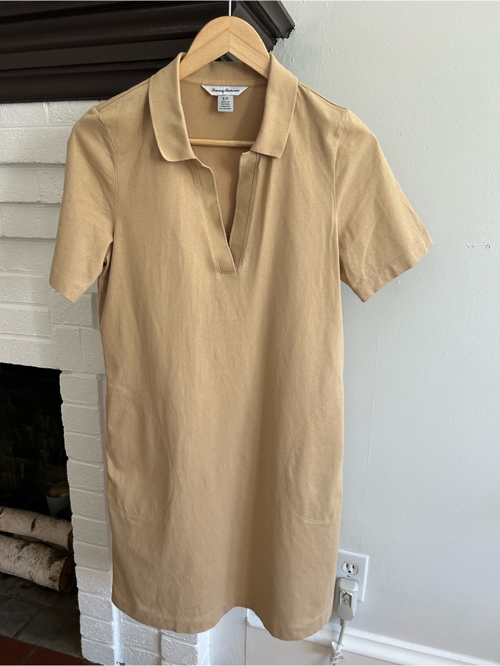 Tommy Bahama Tan Polo Mini Dress